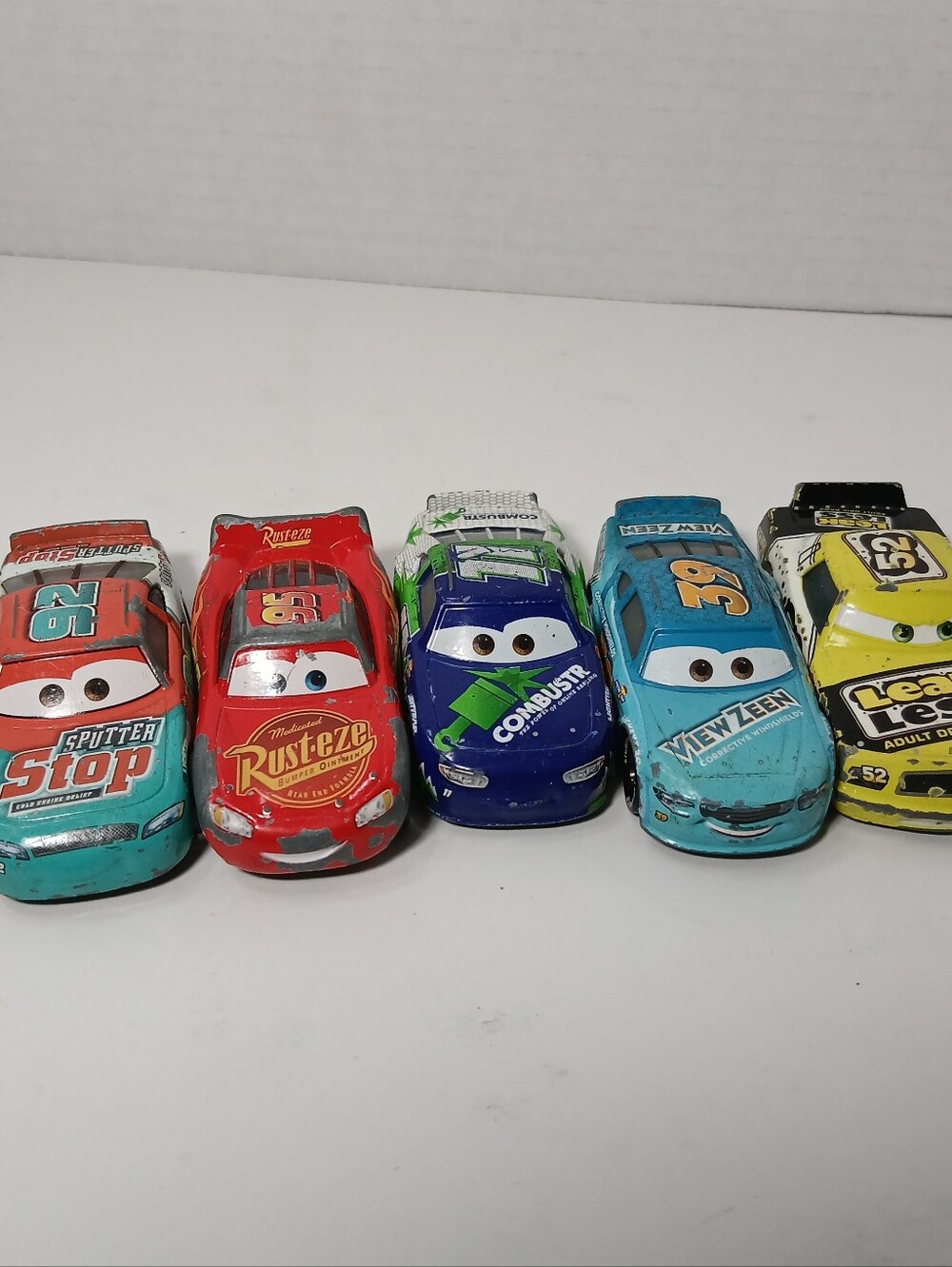 Disney Pixar Cars diecast lot 5 HAS WEAR